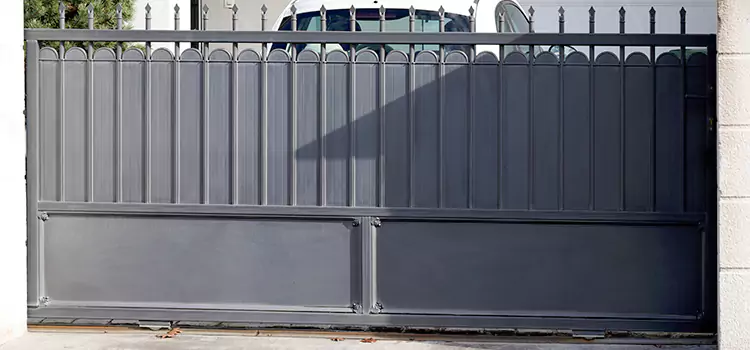 Metal Driveway Gate Installation Monrovia
